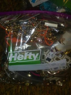 Big bag of jewelry gallon