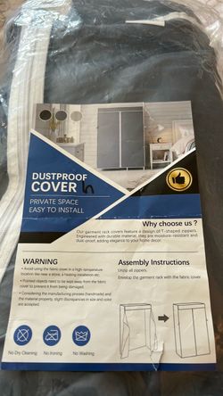 New Dustproof Garment Rack Cover