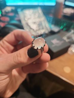 Rose Quartz Ring