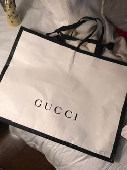 Big Gucci shopping bag authentic