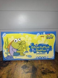 Pop mart bikini bottom buddies case