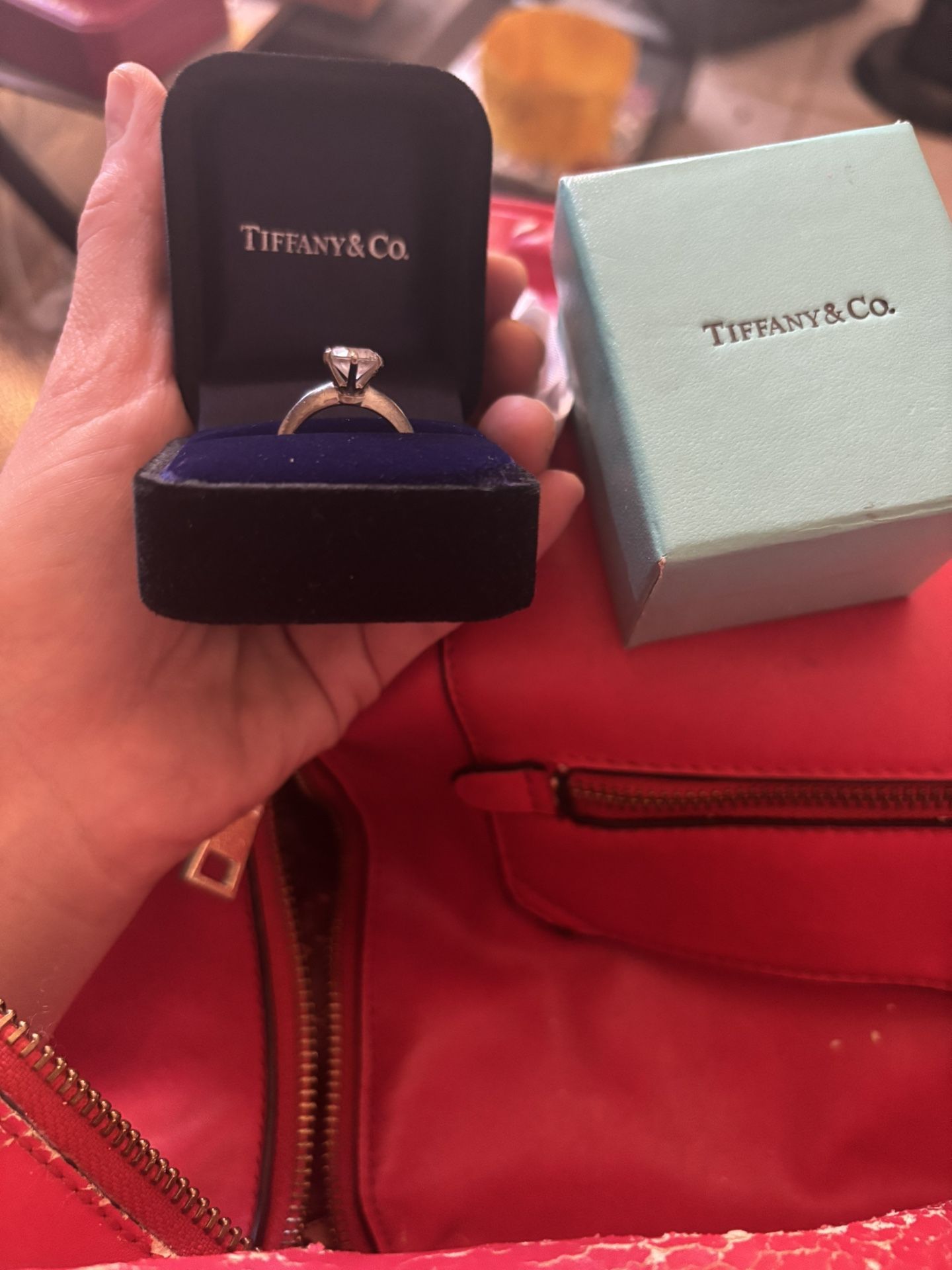 Tiffany Knife Edge Engagement Ring