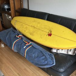 Buddy Dumphy 1970s (mid) HAWAII SURF LINE BOARD 