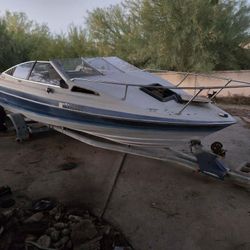 2 Trailers & Boats 1988 Bayliner 454 Need Gone 