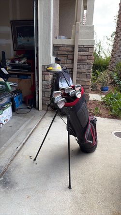 Taylor made company set of golf club with Nike driver nice putter with top flight super light back very good condition