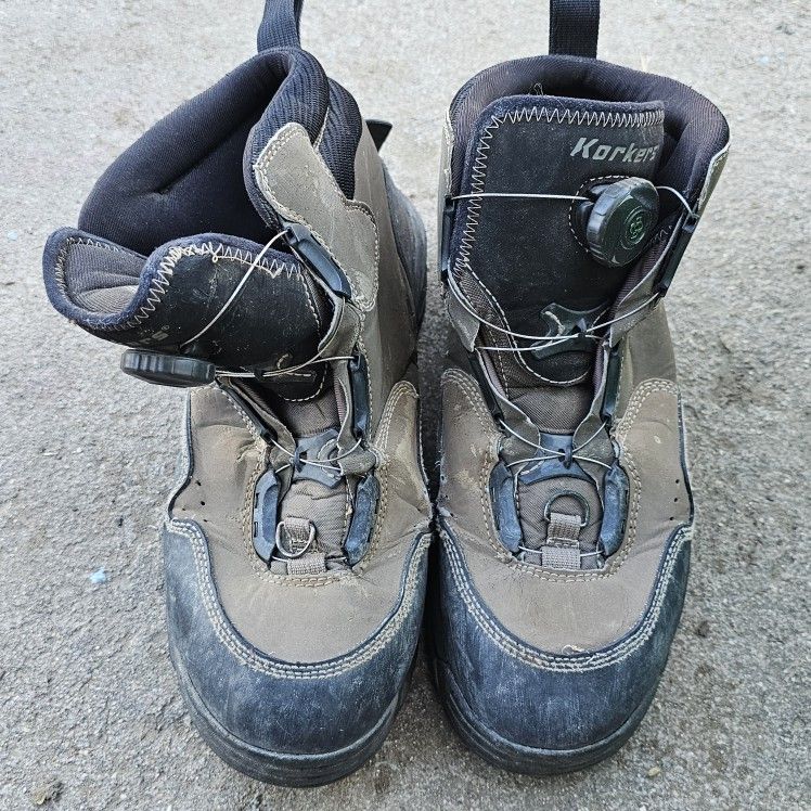 Korkers Mens Boots Size 11