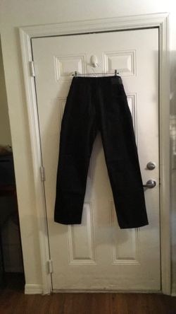 Calvin Klein Jeans Mens 34 X 32 Black Denim Easy Fit Straight Leg Jeans Casual