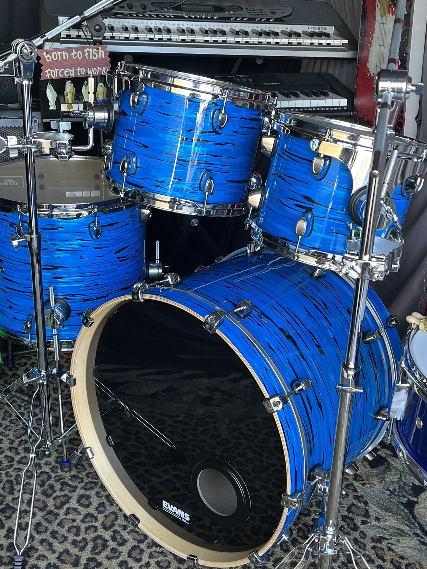 ๐ฅ Custom Birch Drum Set