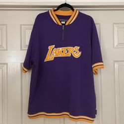 NWOT Lakers Short Sleeve Sweater 