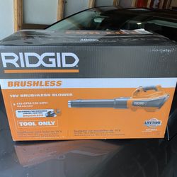 Rigid 18v Leaf Blower R01601B Battery And Charger