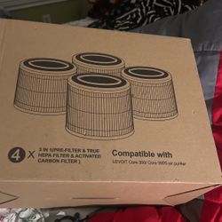 Air purifiers filters - Core 300-RF Designed for Levoit. Set of 4 Replacement H13 True HEPA  See Pictures New in Box