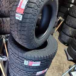 LT275/65R18 Set 4 New All Terrain Tires No Wheels 10ply Range E 