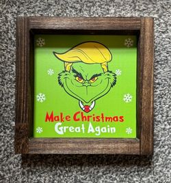 Trump Grinch Potrait