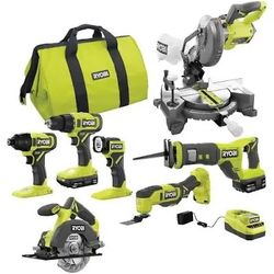 Ryobi 6 Tool Set 18 V
