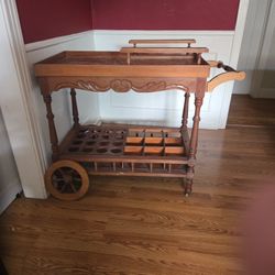 Vintage Wine/Drink Cart