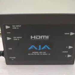 AJA Mini Converter HI5-3G 3G/Dual Link/HD/SD-SDI to HDMI Mini-Converter