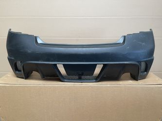 03-07 Infiniti G 35 2dr VIS Racing K Style Rear bumper Fiberglass 