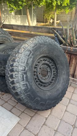 8x6.5 Hunmer wheels on 37s