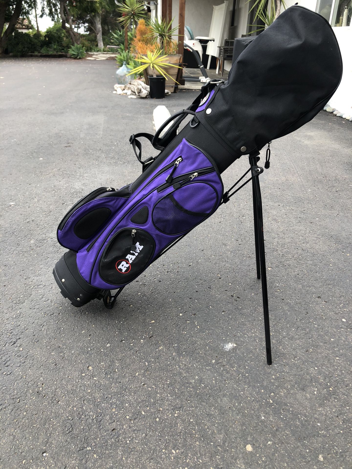 Ram Golden Girl Purple Junior Golf Set