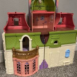 Vintage Fisher Price Mansion Mini Doll House
