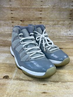 Nike Air Jordan 11 Retro 2010 Cool Grey Mens Size 11 Sneakers - Pre-Owned