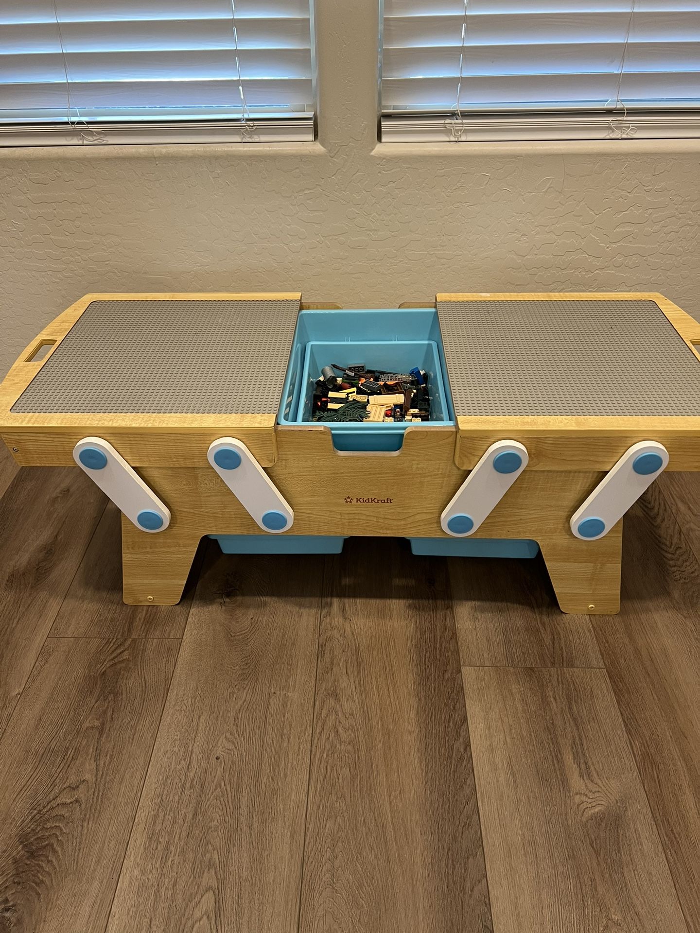 KidKraft Lego Table, Children's Toy Storage with Bins