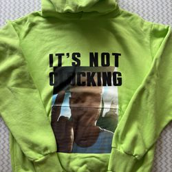 Skylrk It’s Not Clocking Hoodie Size M