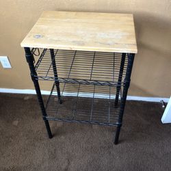 Rack with the table top