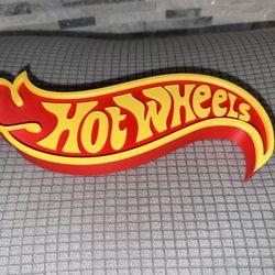 Hotwheels sign