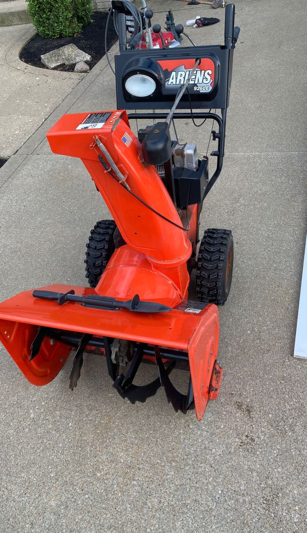 Ariens 926 LE snow blower. Works great Best Offer for Sale in North