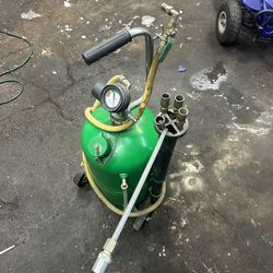 6 gallon oil extractor air