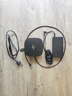 HP USB-C Dock G5 + OEM 120W Adapter - 2 Available