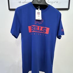 NWT Nike Men's Buffalo Bills T-Shirt Size M NFL Football Short Sleeve Blue 