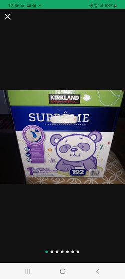 New Diapers Sealed Box