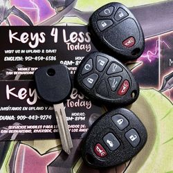 [$100 @ Pomona Indoor Swapmeet] Chevy GMC Cadillac Hummer Key & Remote Copy (Escalade, Silverado, Suburban, Tahoe, Sierra, Yukon, H2)
