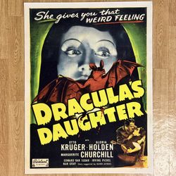 Draculas Daughter Poster - 18” X 24” - New 