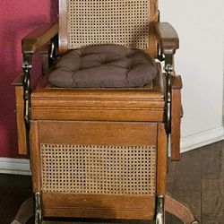 1896 Koken Wooden Barber Chair