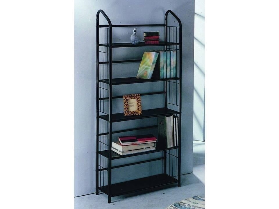 BRAND NEW Black Metal Bookshelves (5,4,3 Tier)