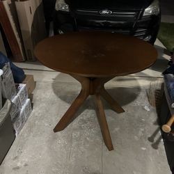 small round kitchen table
