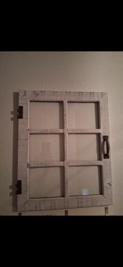 Vintage Window Frame Decor Rustic Farmhouse