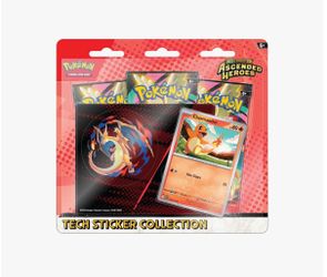 Pokemon Ascended Heroes Tech Stickers (Charmander & Ghastly)