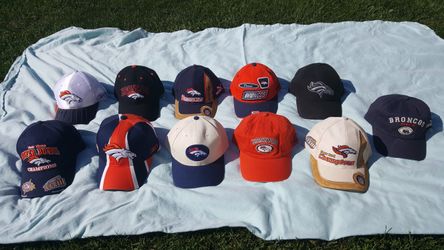 Vintage Broncos hats