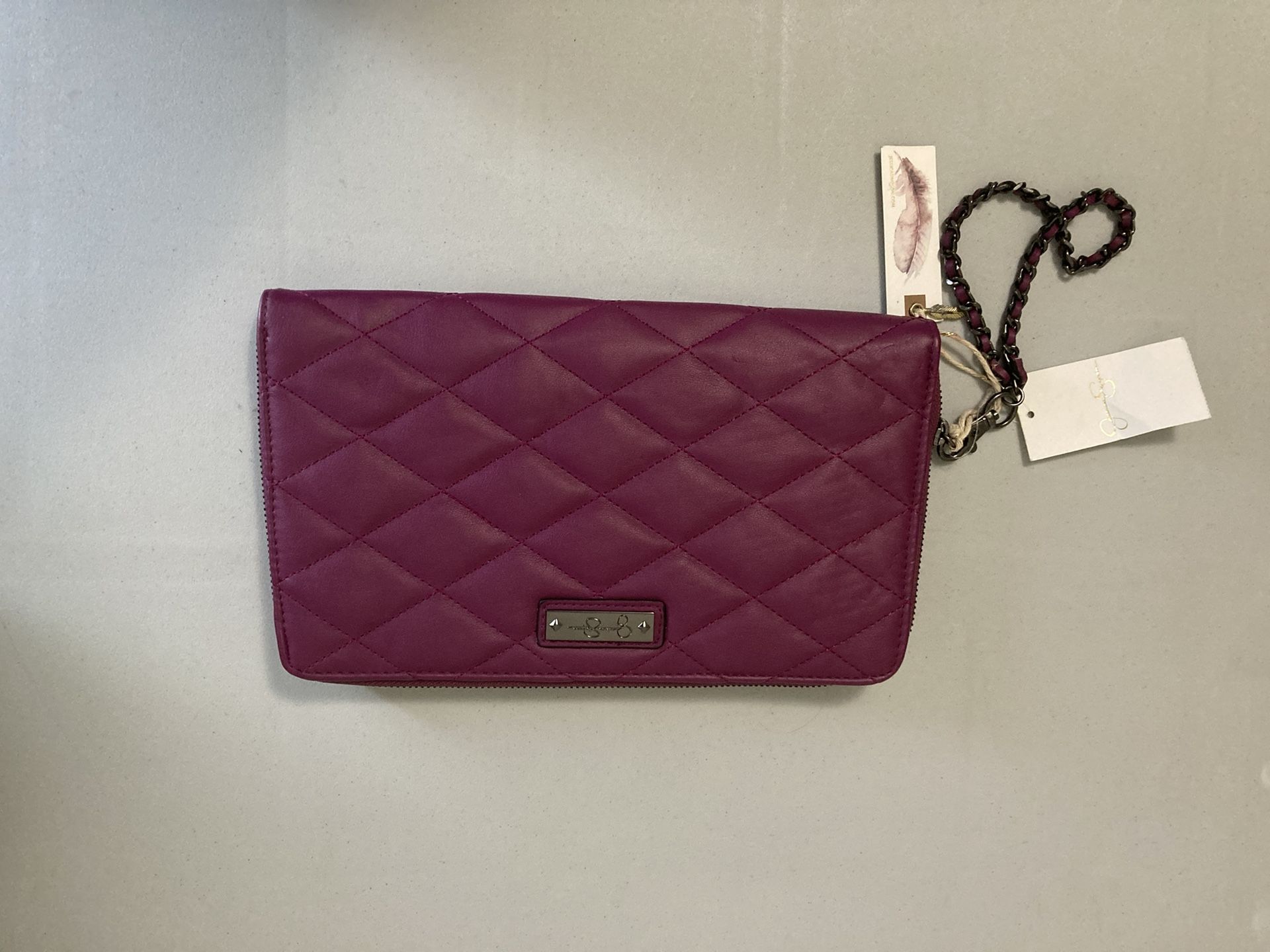 Burgundy Wristlet 