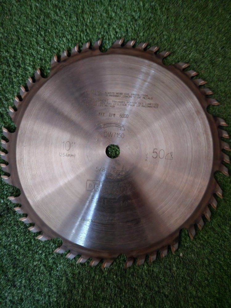De-Walt Saw Blade...10"