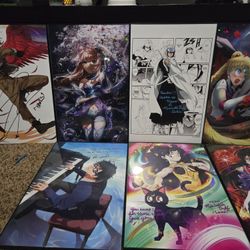 Autographed Anime Prints