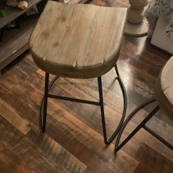 Solid Wooden Stools