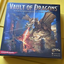 D&D Vault Of Dragons Board Game 