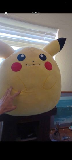 Large Pikachu Squishmallow Plush