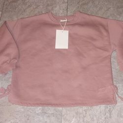 Zara Ash Pink Sweater New 