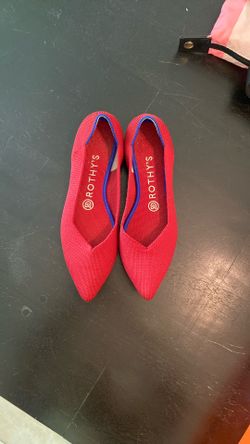 Red Rothy’s Knit Flats